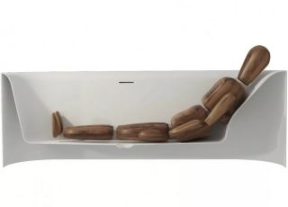 Акриловая ванна Riho Devotion Free Glossy Fall B095002005 180х71см заполнение через перелив белый